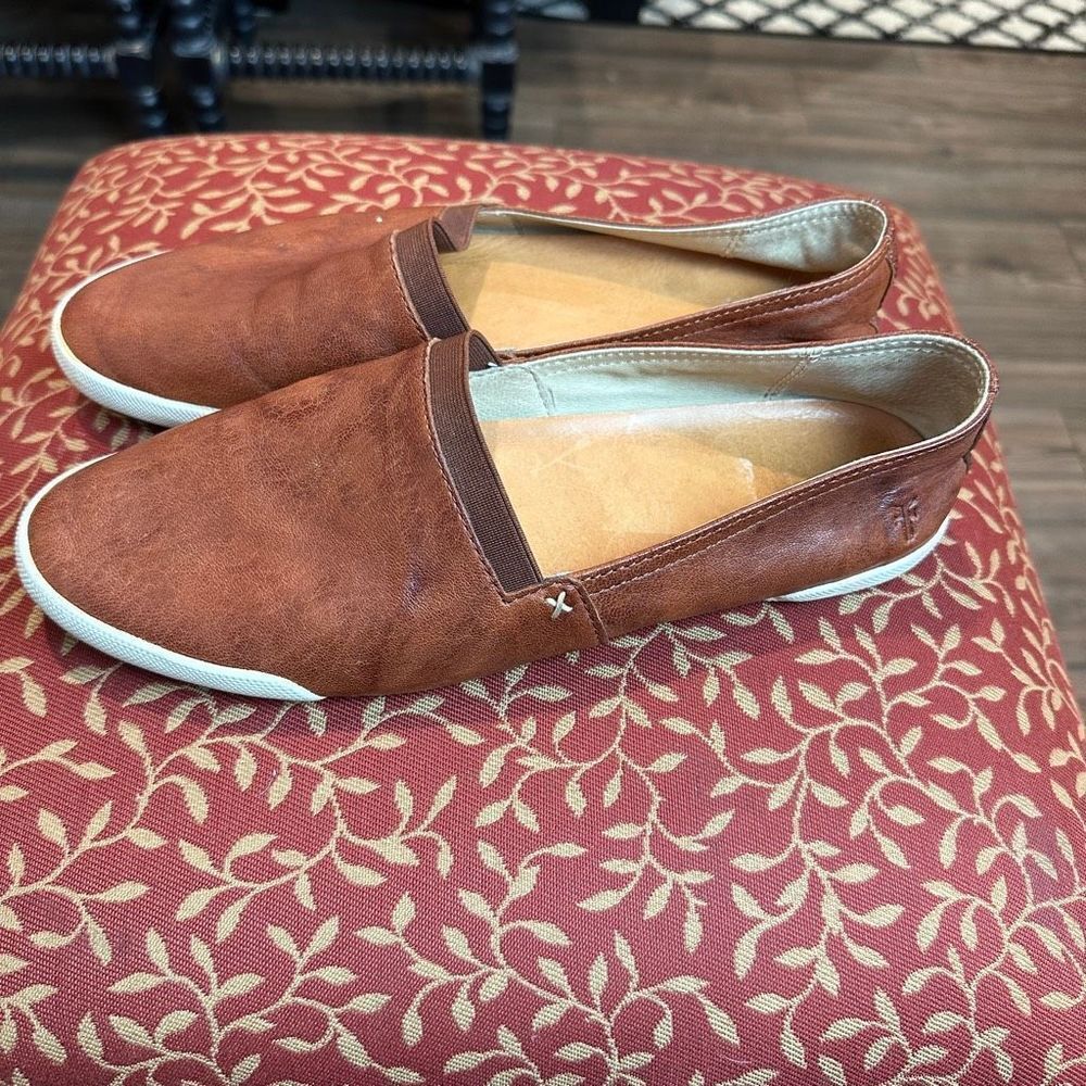 Frye Melanie Leather Sneaker Loafer 9